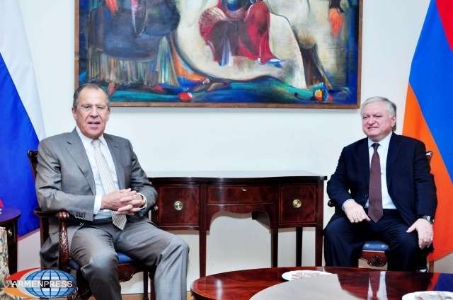 Armenia & Russian FMs discuss realization of arrangements on Nagorno-Karabakh conflict